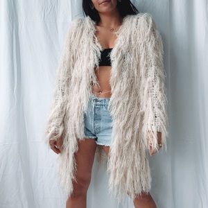 Fringe Shag Jacket